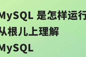 MySQL 是怎样运行的：从根儿上理解 MySQL | 完结